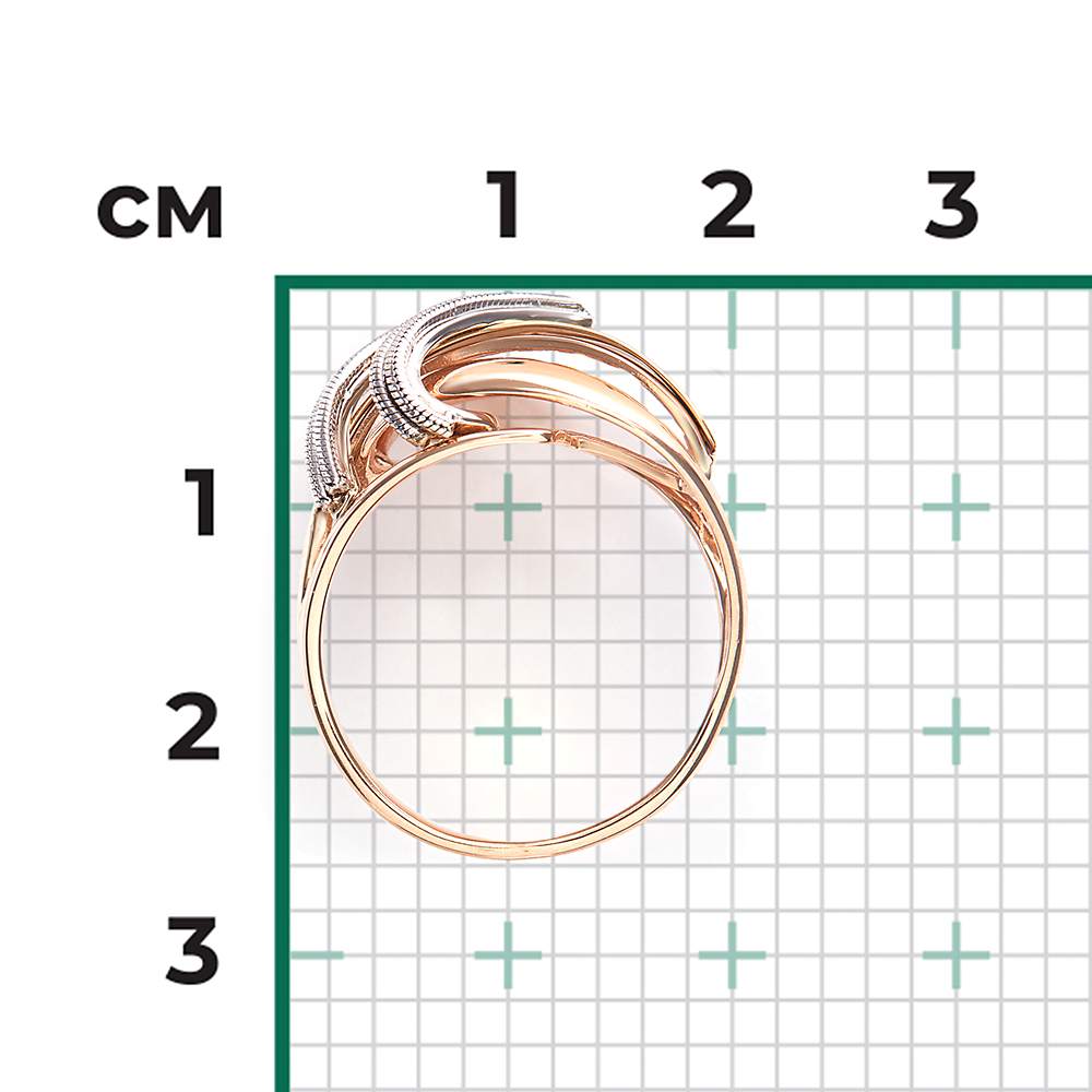 Кольцо из комбинированного золота 01-5197-00-000-1140-48