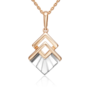 Подвеска из комбинированного золота 03-3540-00-000-1111