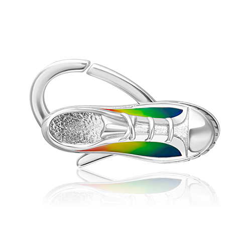 Соул «Кеды» из серебра с эмалью 14-0006-00-000-0200