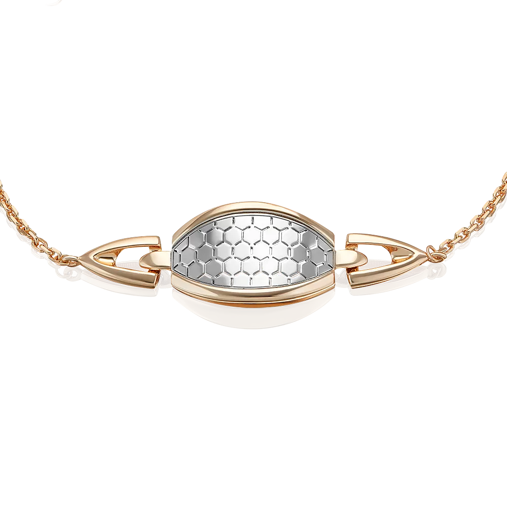 Браслет из комбинированного золота 05-0824-00-000-1111