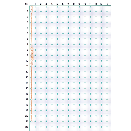 Браслет «Дуэт форм» из красного золота с натуральным топазом white 05-0700-00-201-1110
